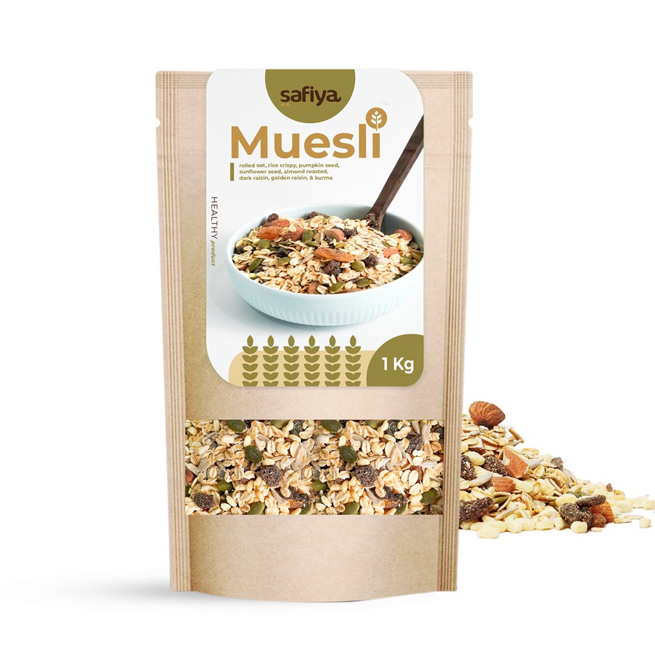 

Sale Oke Muesli 1 kg Safiya – Healty Food | Muesli Safiya