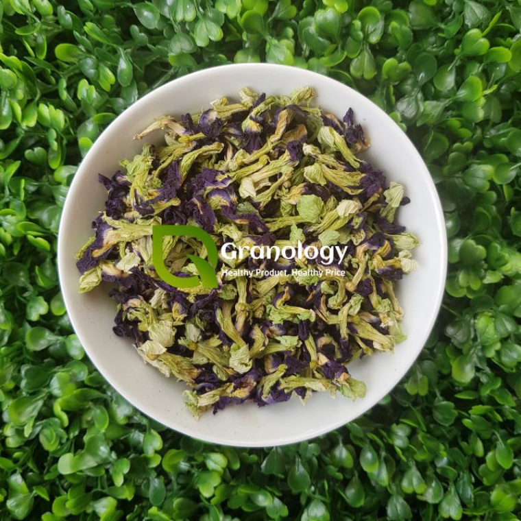 

code7d7Cr Bunga Telang Kering / Dried Telang Flower (25 gram) by Granology