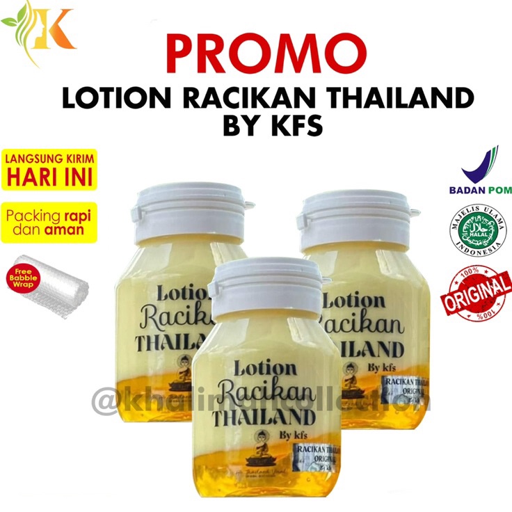 ➧Terlaku.✣➘ ZKGB7 PROMO LOTION RACIKAN THAILAND BY KFS LOTION PEMUTIH KFS KFS LOTION RACIKAN THAILAN