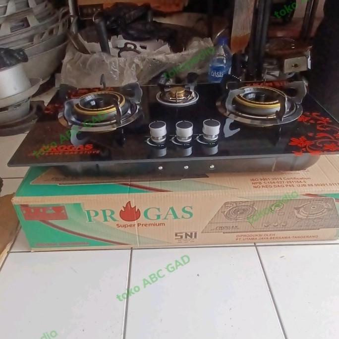 Kompor Gas Tanam Progas 3 Tungku Pg 333 Nadyaoktaa92