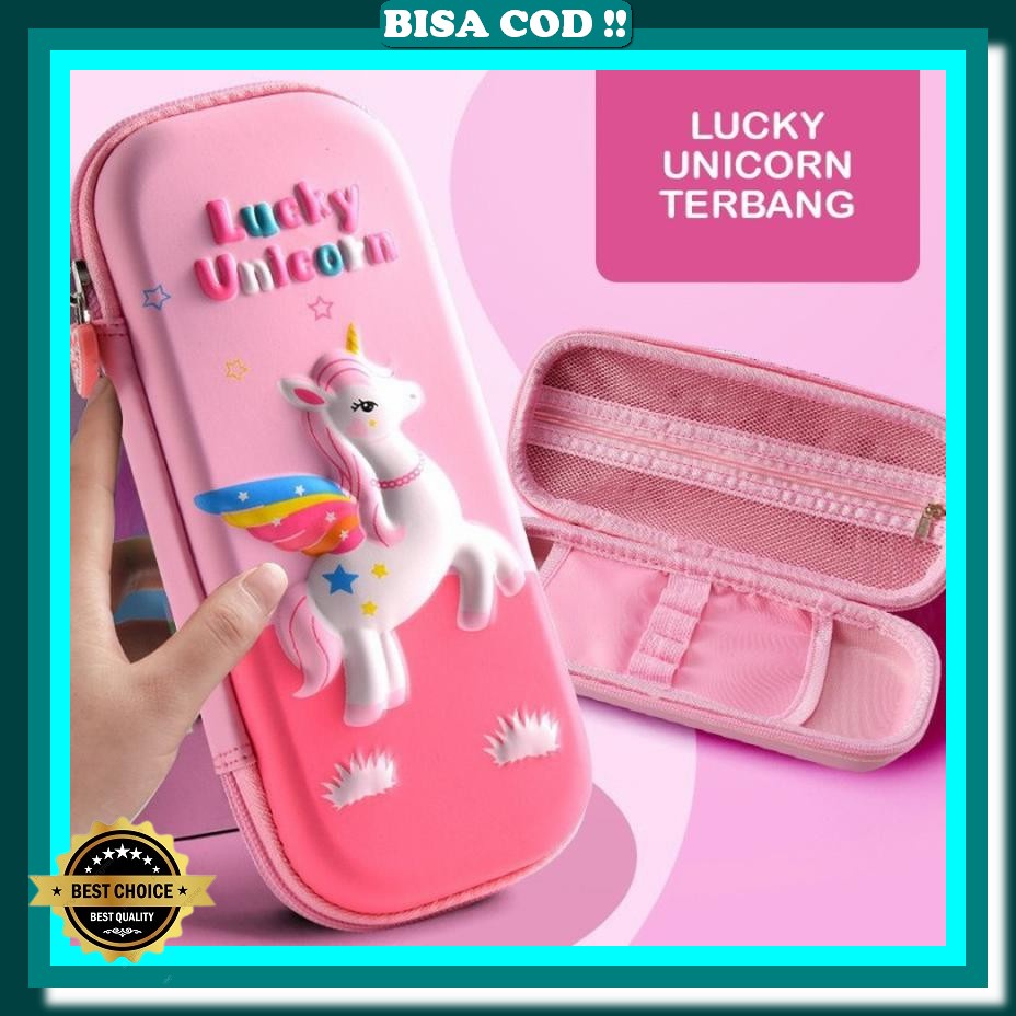 

Kotak Pencil Pulpen Anak Karakter Lucu Bahan Pvc Box Dompet Tas Pencil Tempat Penyimpanan Alat Pencil Warna Pulpen Krayon Penggaris Penghapus Sekolah Belajar Anak Resleting Karakter Lucu Warna Cantik Perlengkapan Sekolah Kotak Pensil Unicorn 3D Timbul T