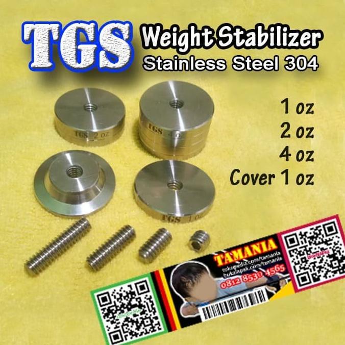 Weight Stabilizer Compound Recurve Bow Pemberat Busur Panah