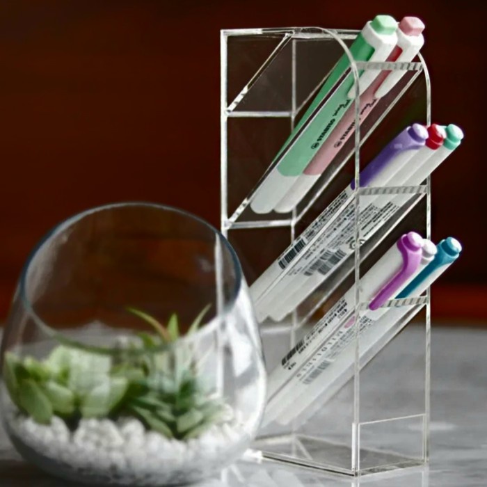 

Bestseller Pen Holder/Brush Pen/Akrilik Tempat Pulpen/Tempat Spidol