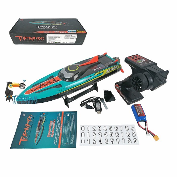 Bestseller Heng Long 3789 Tornado High Speed Brushless Rc Boat