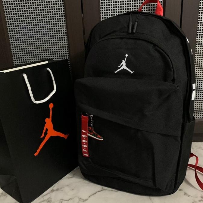 Tas Ransel Nike Jordan Font Original Black