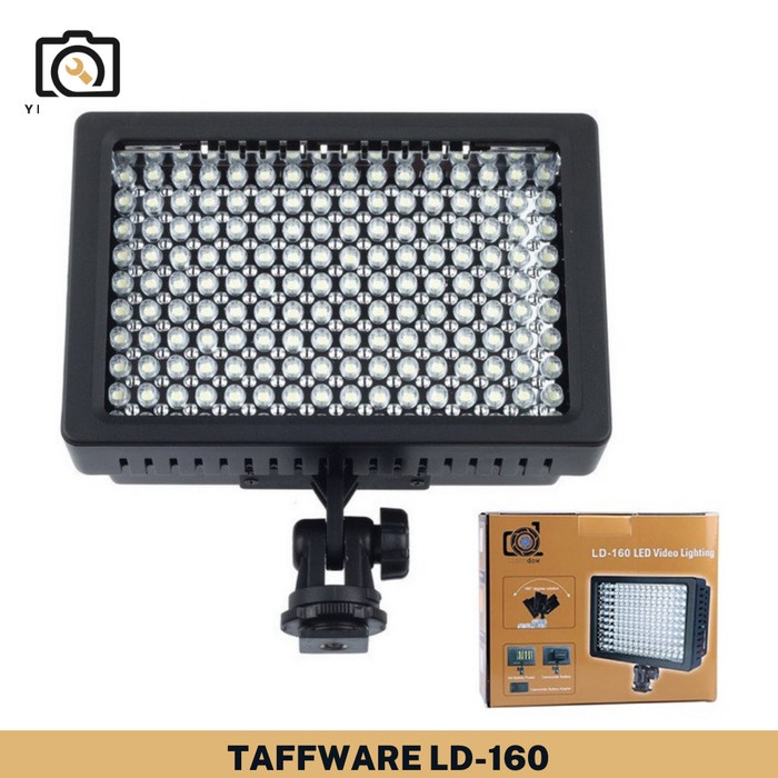 Quality Best Taffware Lighting Kamera 160 Led - Ld-160 Lampu Lighting Kamera Studio