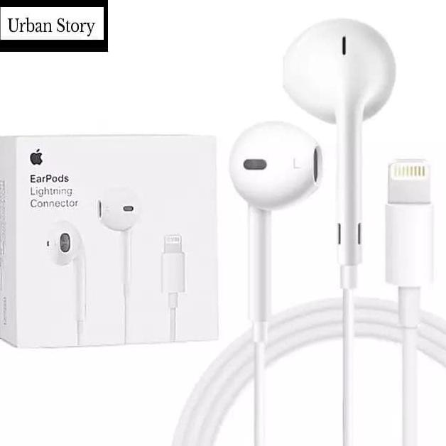 ORIGINAL HEADSET EARPHONE HANDSFREE IPHONE 7 8 PLUS X XR XS MAX