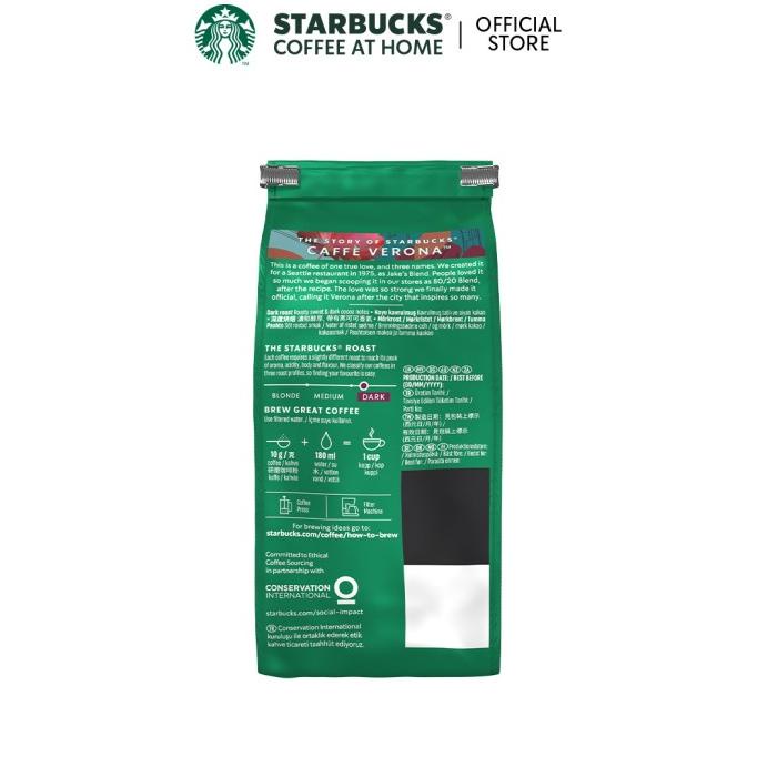 

Starbucks Caff Verona Dark Roast Kopi Bubuk (3X200G) Get Gift