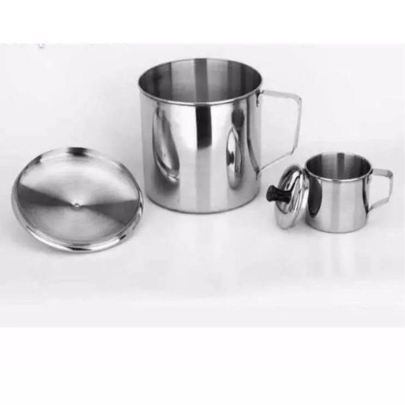 Gelas Mug/Gelas Kopi Stainless 10cm