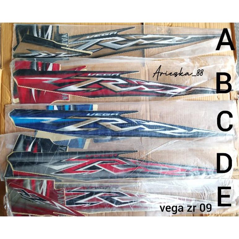 Onderdil Sticker Lis Striping Vega Zr 2009 | Stiker Vega Zr Lis Motor Vega Zr Motor Original