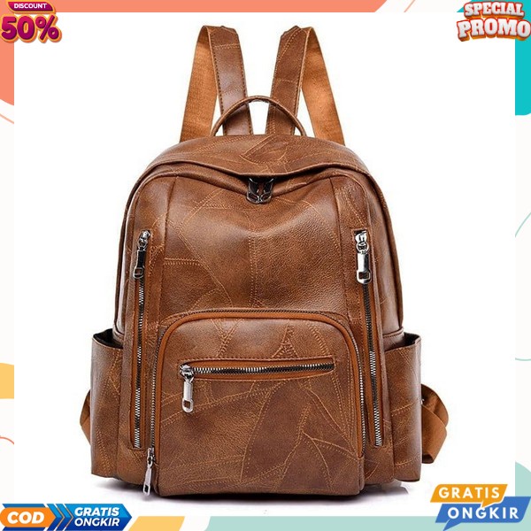 Premium Tas Gendong Cewe Korea Tss Bahu Cewek Cantik Tad Punggung Kuliah Perguruan Tinggi Back Pack 