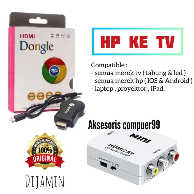 Viral Paket Anycast Dongle Alat Untuk Menyambungkan Hp Ke Tv Tabung / Penghubung Hp Ke Tv 2023