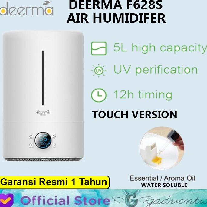 Deerma F628S Air Humidifier Ultrasonic Pelembab Udara Ruangan 5L