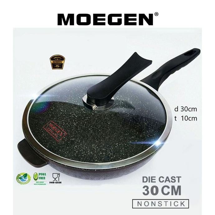 WOK PAN MOEGEN GERMANY MARBLE COATING 30 CM