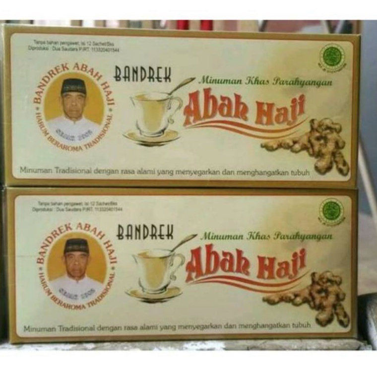 

idl2L6x Bandrek Abah haji Ciwidey minuman khas Parahyangan isi@12sachet/