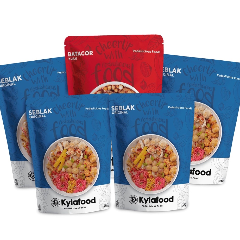 

MALL Kylafood Paket (4 Original , 1 Batagor Kuah) buruan