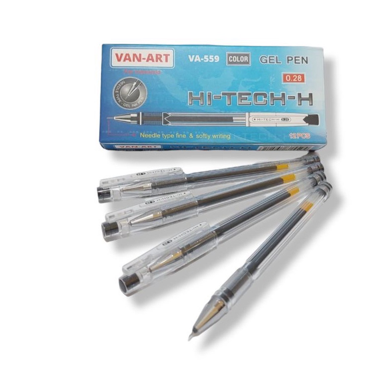 

Motif Terkini.. (1pack) Pulpen/Gel Pen Hi-Tech-H Van Art VA-559 Hitech Hi-Tech Murah VFQ