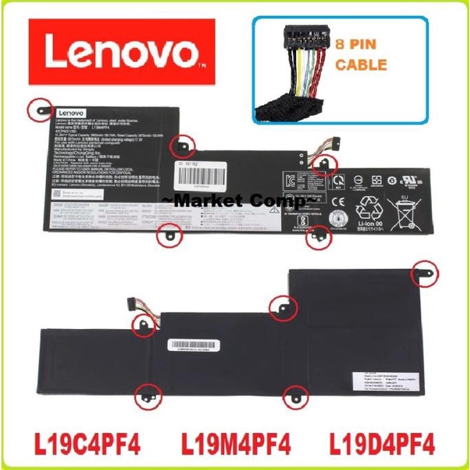 Battery Lenovo Yoga Slim 7-14itl05 Lenovo Slim 7 (14) Internal Battery