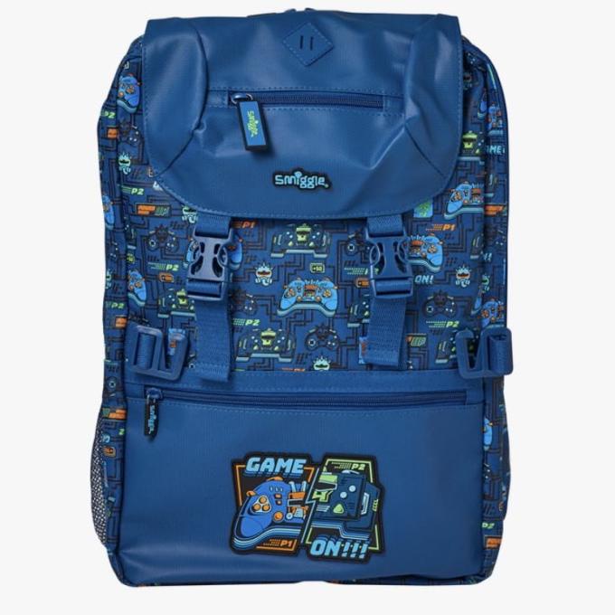 Smiggle Backpack Illusion Games Tas Ransel SD Kado Original Asli