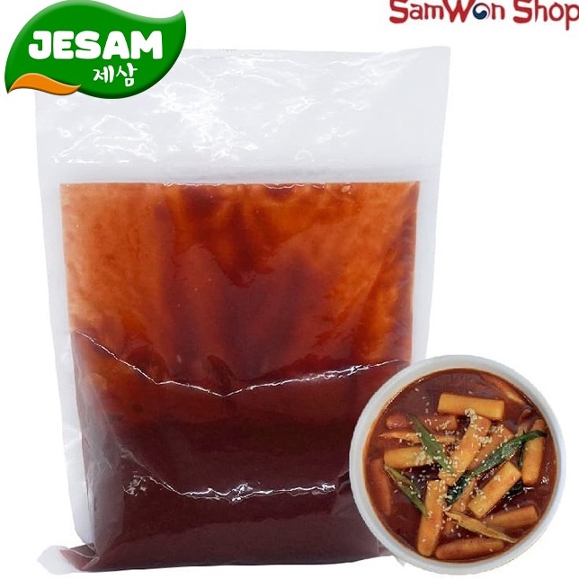 

Id5b5Ap JESAM TTEOKBOKKI SAUCE FRESHLY MADE 630 GR - SAUS TOPOKKI SAOS TOKPOKI KOREAN RICE CAKE