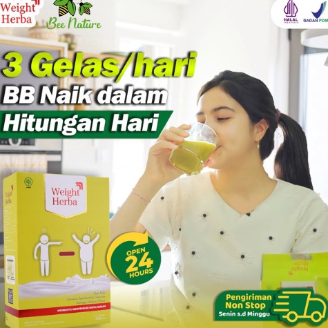 

TERMURAH [Cod] Weight Herba Susu Penambah Berat Badan Tanpa Gula Tanpa Olahraga Perlancar Saluran Pencernaan