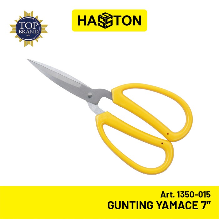 

Bestseller Hasston Gunting Yumace Stainless Steel 7" / Gunting Kodok (1350-015)