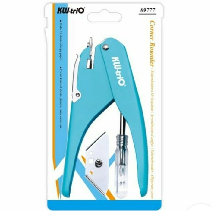 

Bestseller Pemotong Sudut R5, Kw-Trio 9777 Taiwan,Ori!Corner Rounder 10 Hal