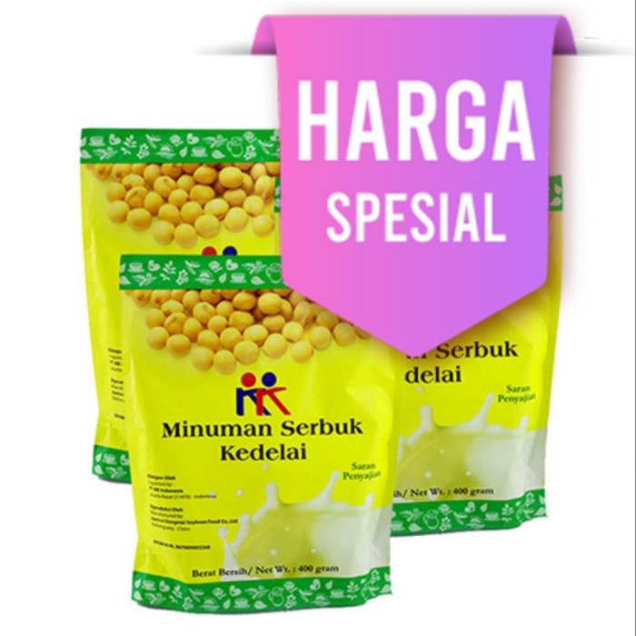 

Kk Numan Serbuk Kedelai/Soyabean Powder Paket Hemat 3Pa 3X400Gr