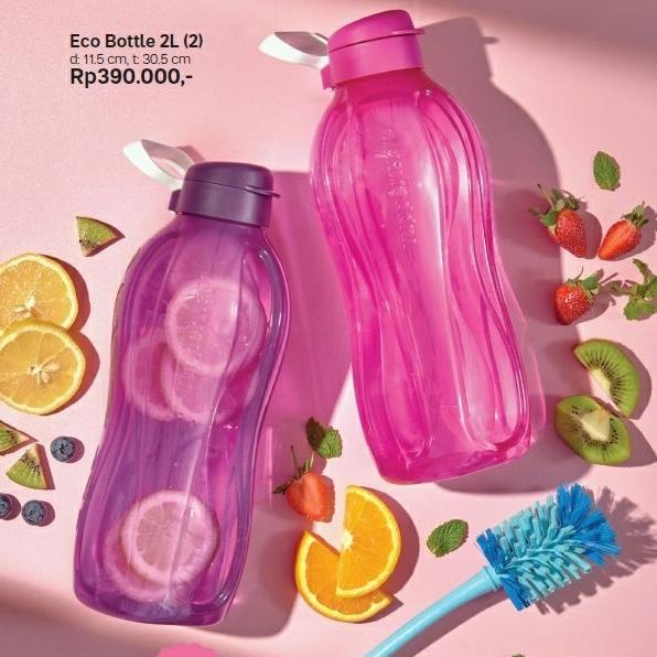promo botol minum 2 liter eco bottle Tupperware )