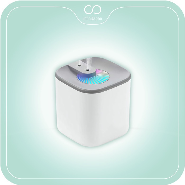 Humidifier Air Aromaterapi Diffuser 3 Liter Dual Uap Mist Pelembab