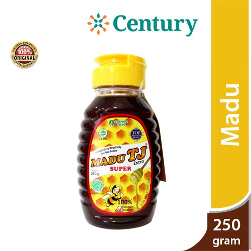 

Madu TJ Super 250gr / madu asli murni / stamina daya tahan tubuh / makanan sehat / Bee Pollen