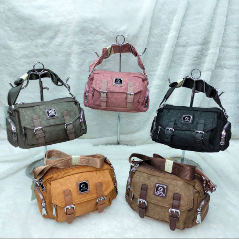 Tas Selempang Junfa Original | bahan parasut tebal