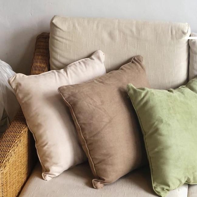 Sale 6.6 Sarung Bantal Sofa 40X40 Bahan Suede Premium