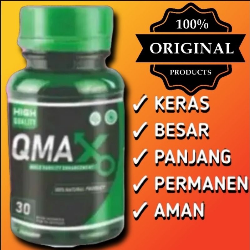 Supplement Qmax pil kapsul pembesar p pria permanen