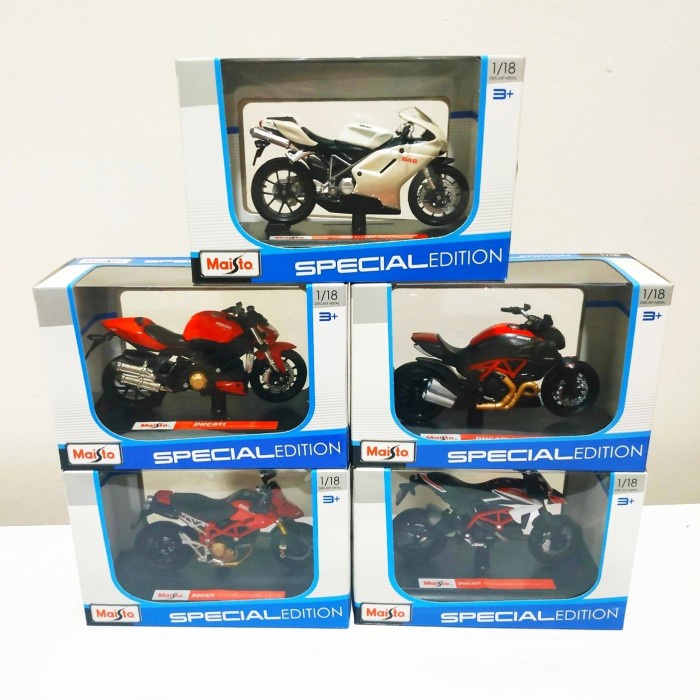 Miniatur Diecast Motor Maisto Ducati 1:18