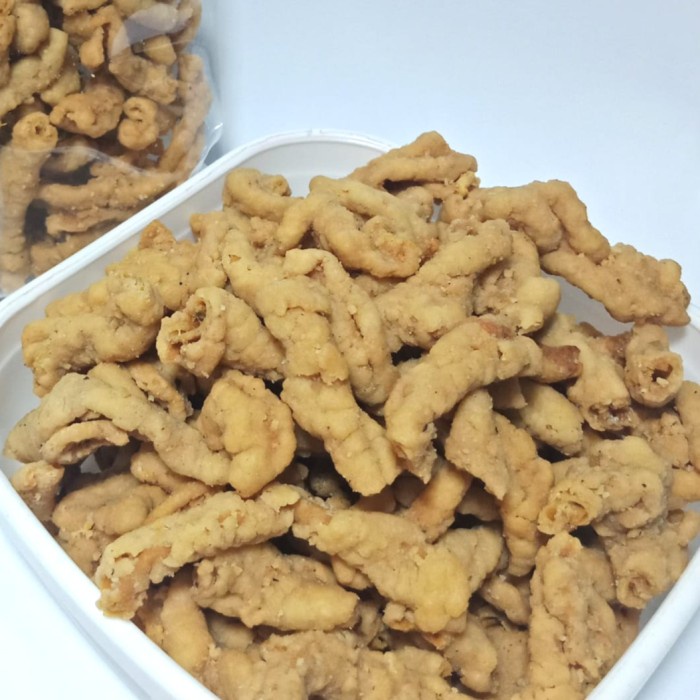 

Terlaris Kripik Usus Ayam 1Kg Crispy Garing Gurih Dan Renyah