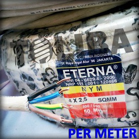 Best Seller kabel eterna nym 4x2.5 4x2,5 kabel kawat isi 4 / kabel meter SNI