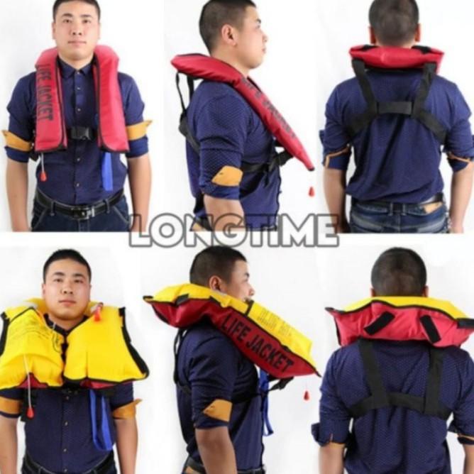 Inflatable Life Jacket Pelampung Gas Co2 Automic Original