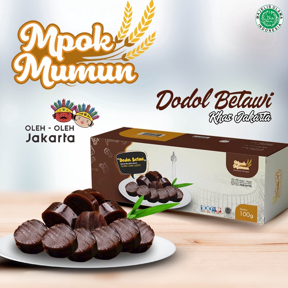 

Paling Popular.. Dodol khas betawi Mpok Mumun oleh oleh dari jakarta SHZ