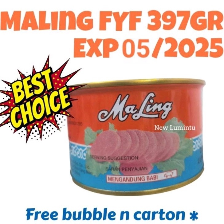 

✨STAR✨ Maling FYF pork ham ujanruk kemasan 397 gr !!!