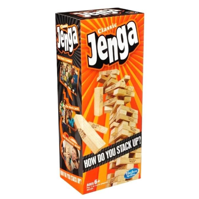 Classic Jenga/Jenga Original Hasbro/Classic Jenga Hard Wood