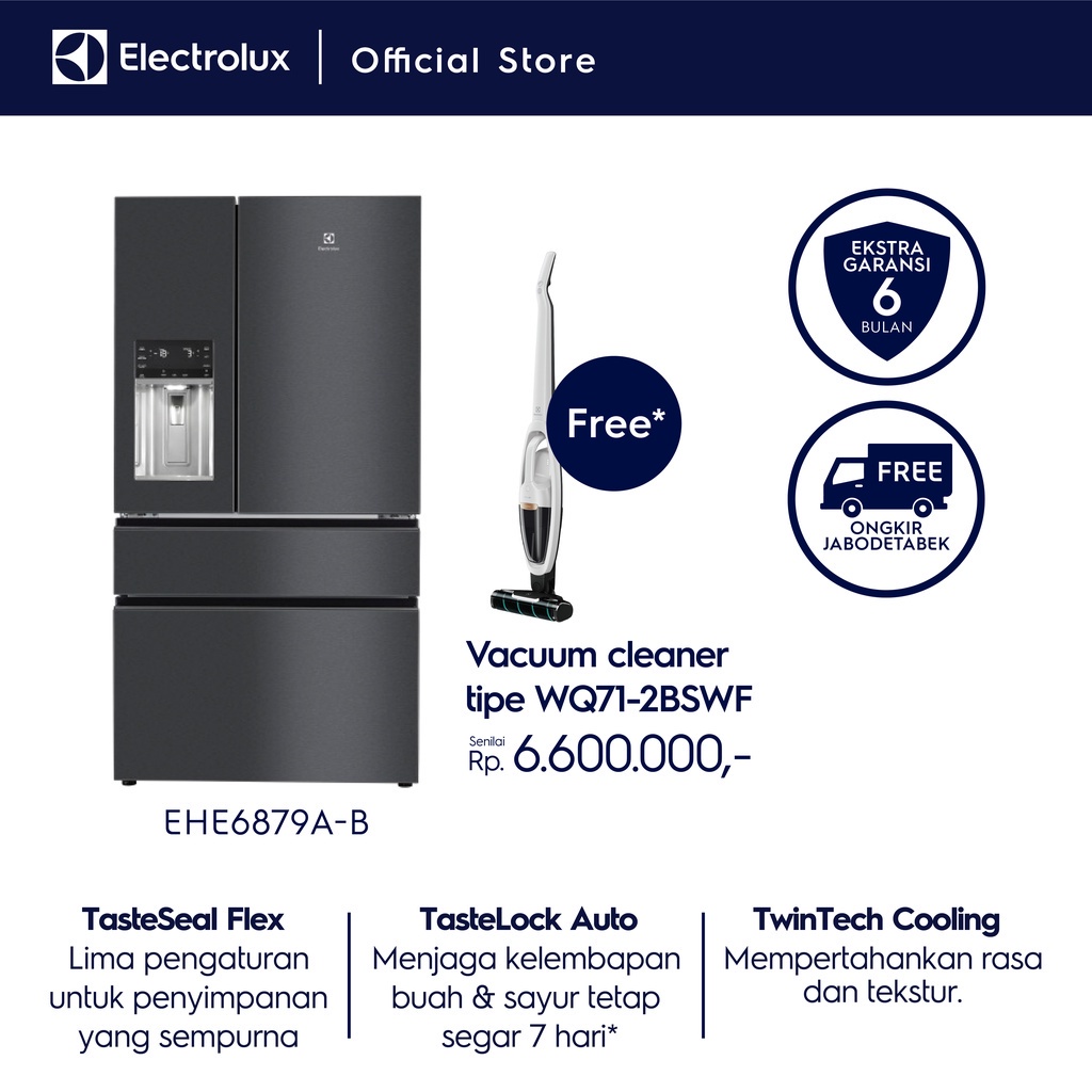 Electrolux Kulkas MDR4 EHE6879A-B