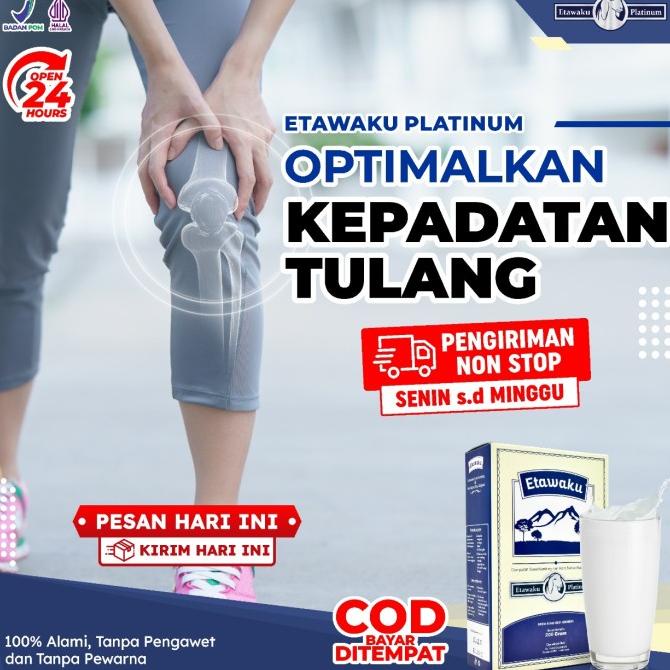 

Susu Kambing Etawaku Platinum Rendah Gula & Lemak Cocok Krimer Nabati