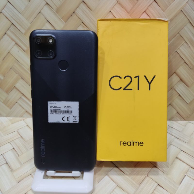 Realme C21Y 4/64GB 3/32GB Handphone Second Seken Bekas Fullset Batangan Original