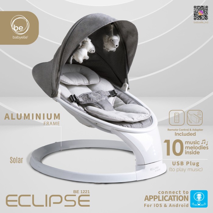 Bouncer Swing Baby Elle Eclipse / Ayunan Bayi Elektrik