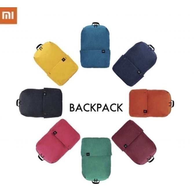 Original XIAOMI Mi Mini Small Lightweight Waterproof Backpack 10L