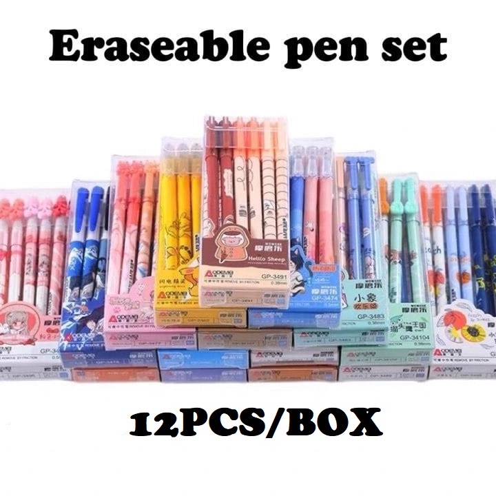 

⁂Model Terkini⁎ PRSDR Erasable Pena (12pcs) pen bisa hapus G41 ⁂Seller
