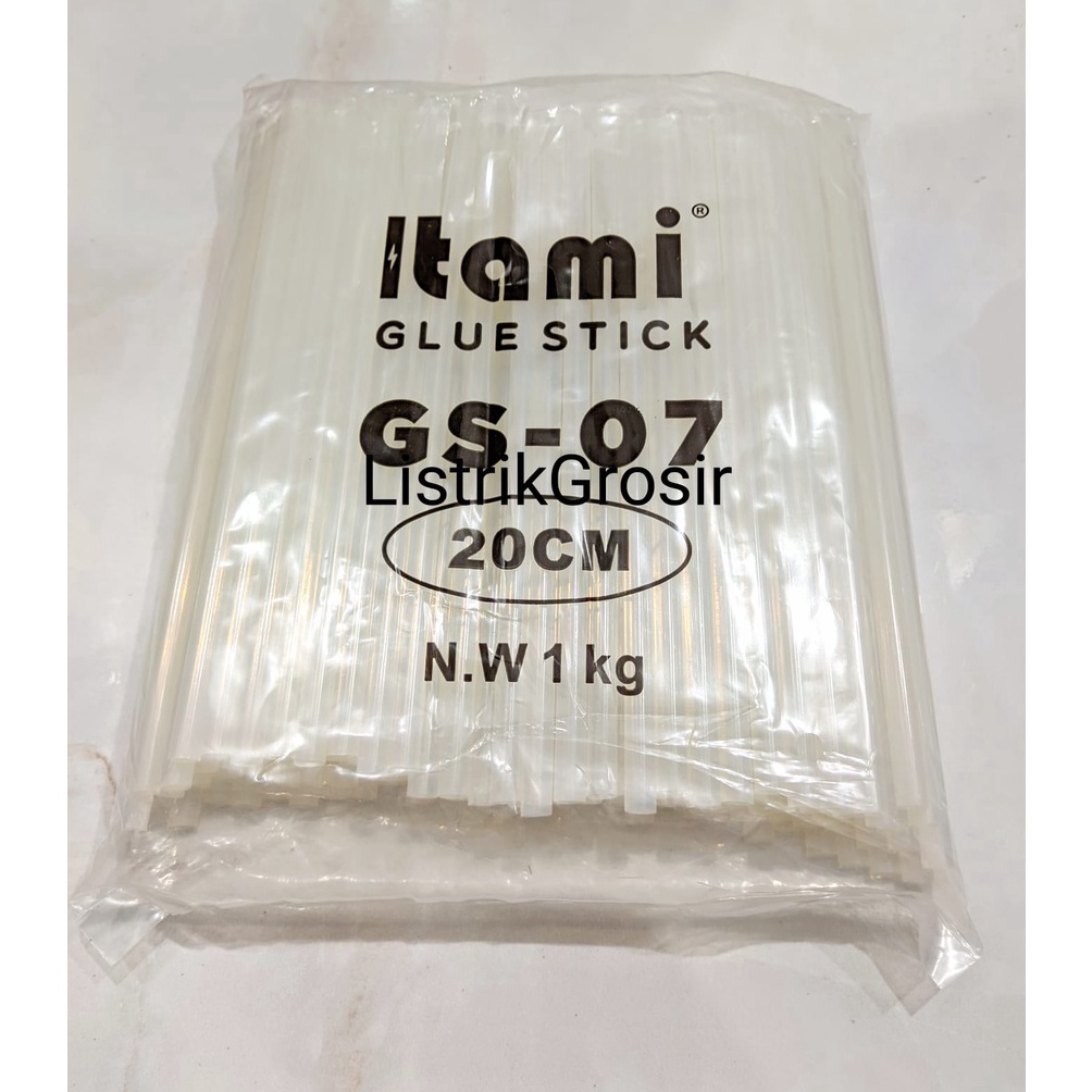 

Murah Banget.. 1Kg isi +/- Isi 124pcs Lem Tembak KECIL Glue Gun Lilin Bakar STICK BATANGAN 1Kg 124pcs 0JM