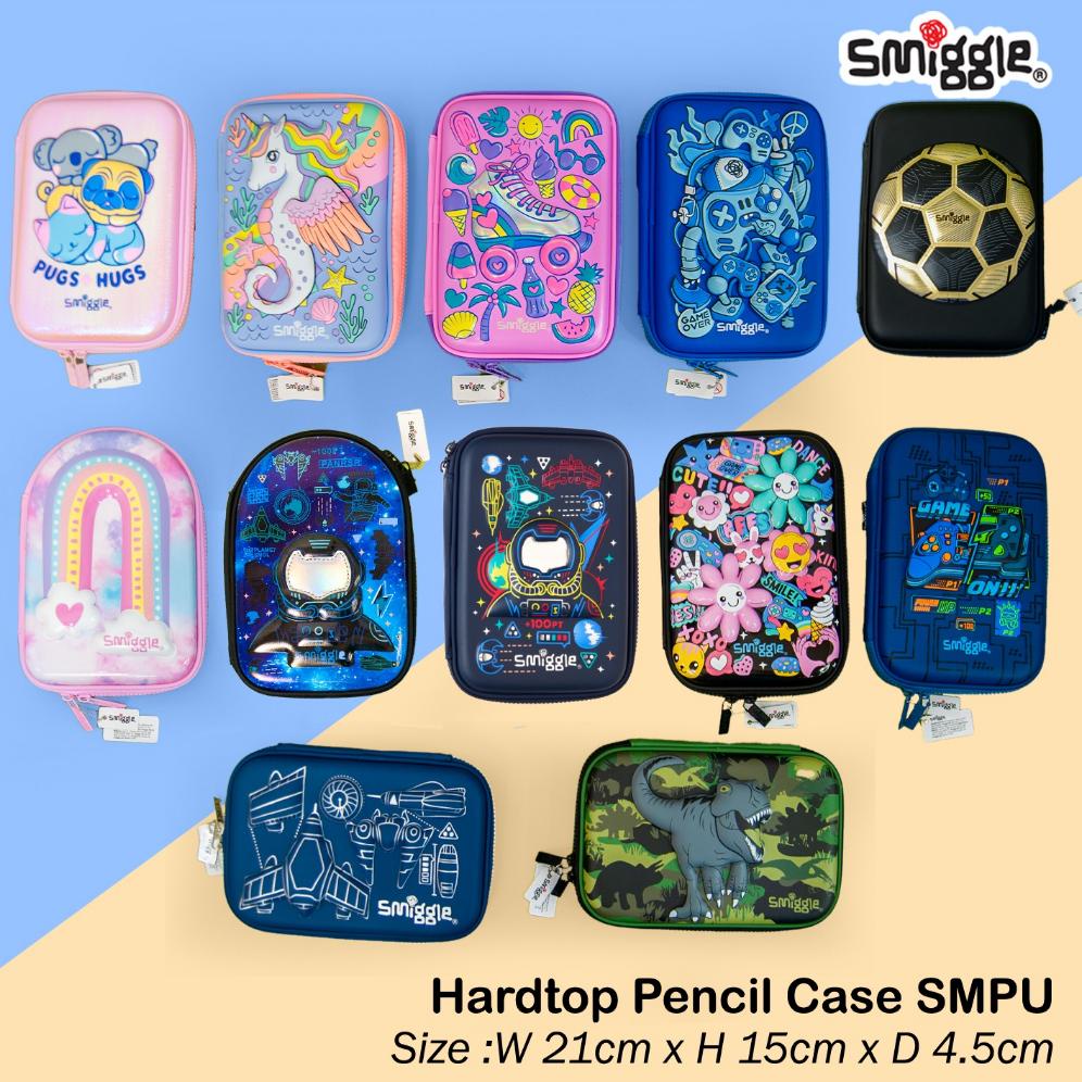 

8.8 Smiggle Oh Yeah Hardtop Pencilcase Smpu Grosir !!