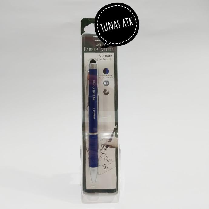 

Open DS] FABER CASTELL VERNATE STYLUS PEN 3 IN 1